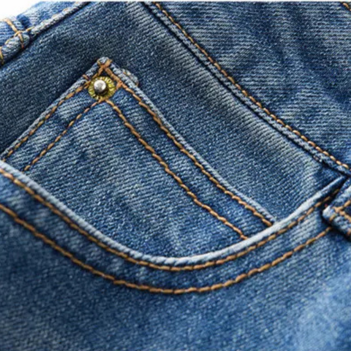 Ava | Pantalons en jean à jambes larges classiques