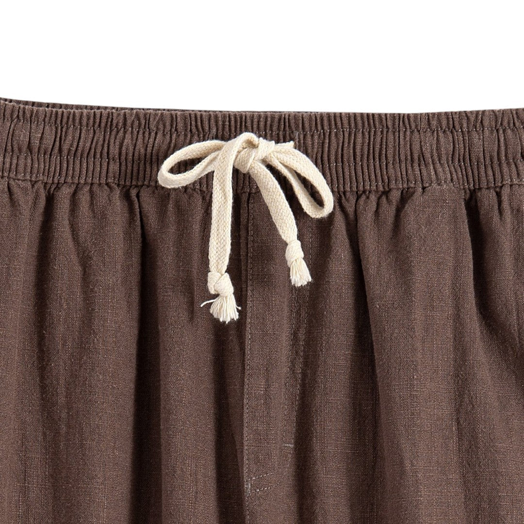 Eli | Chemise en crochet et pantalon à cordon décontracté