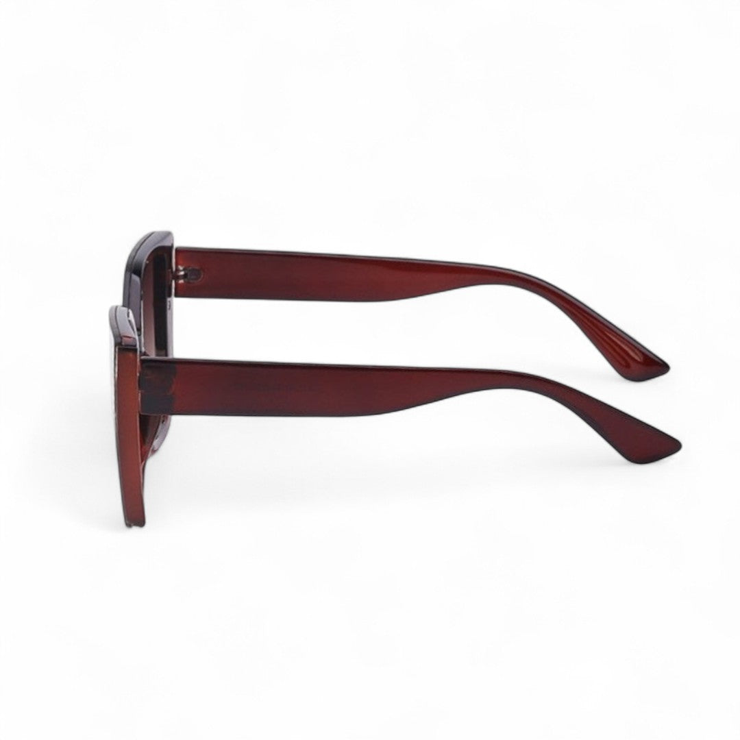 Élise | Lunettes de soleil carrées à monture épaisse