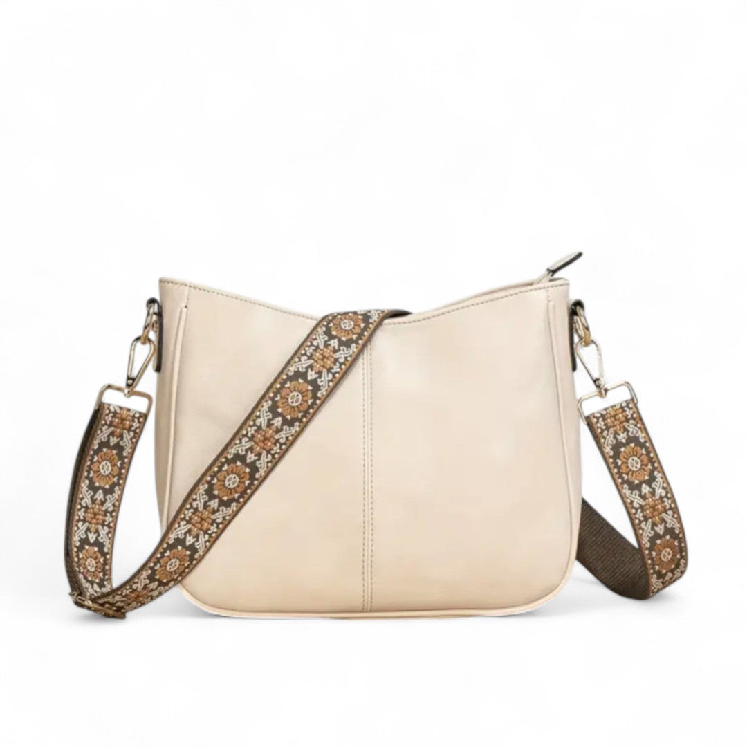 Amélie | Sac bandoulière souple avec sangle bohème