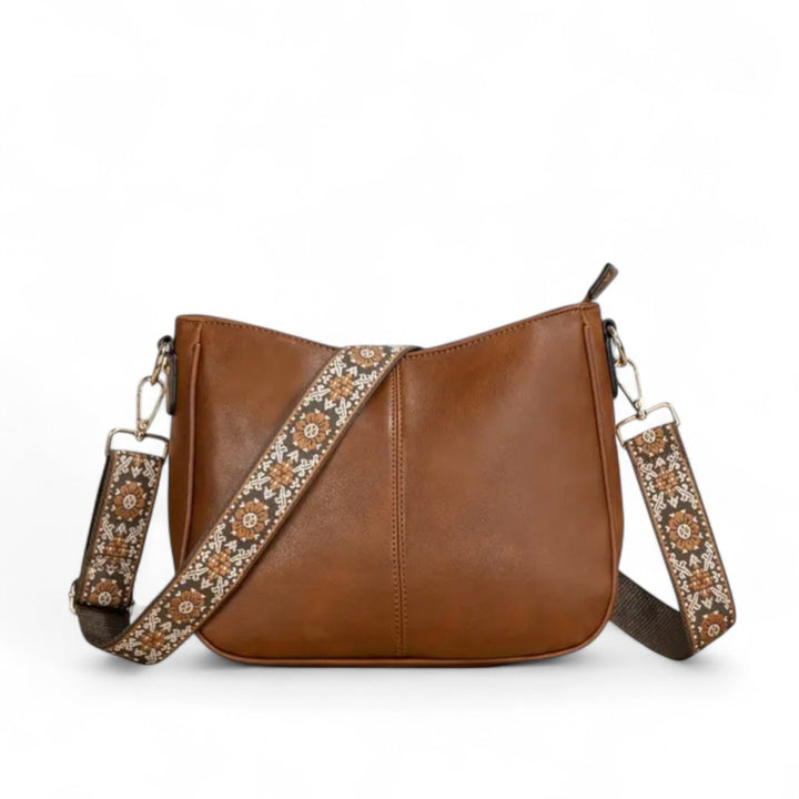 Amélie | Sac bandoulière souple avec sangle bohème