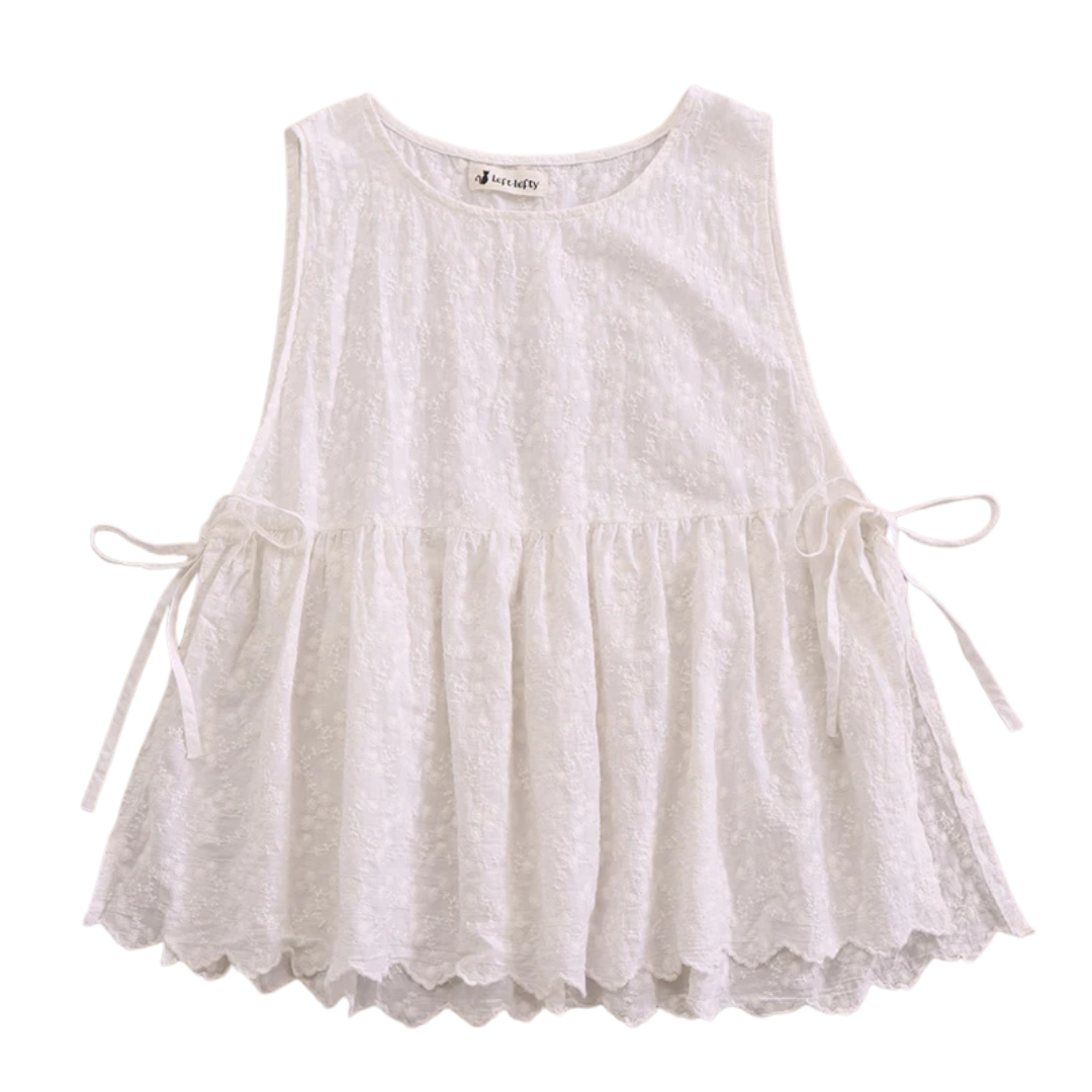 Audrey | Débardeur léger en coton texturé