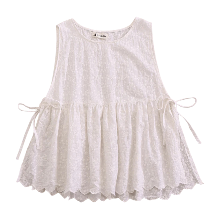 Audrey | Débardeur léger en coton texturé