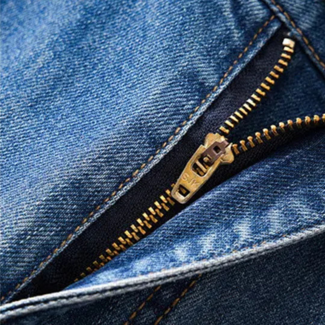 Ava | Pantalons en jean à jambes larges classiques