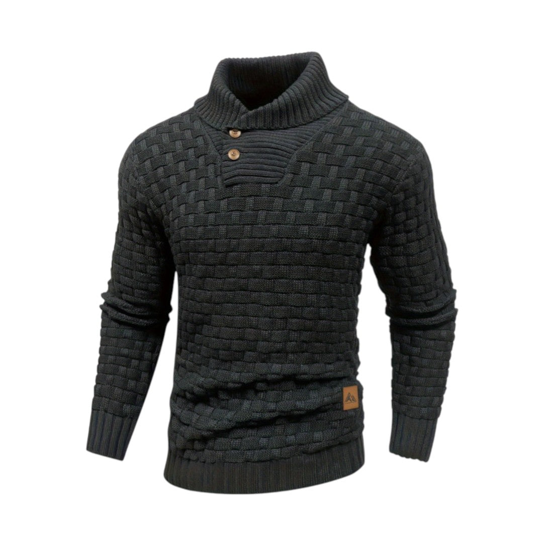 Toby | Pull en tricot tissé avec texture douce et style décontracté