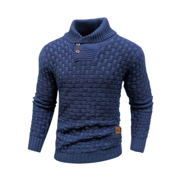 Toby | Pull en tricot tissé avec texture douce et style décontracté