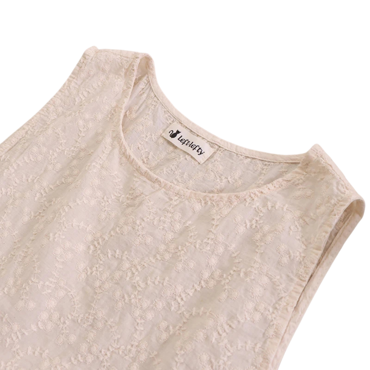 Audrey | Débardeur léger en coton texturé