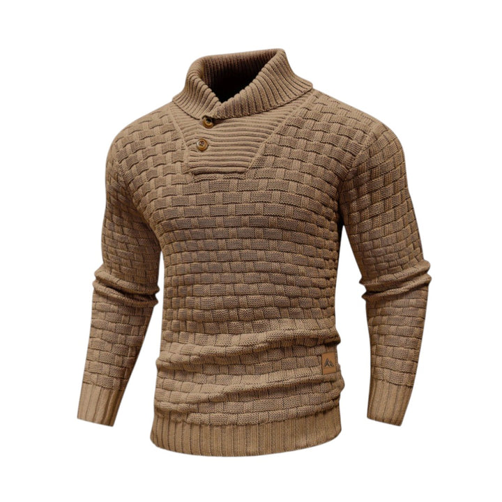 Toby | Pull en tricot tissé avec texture douce et style décontracté