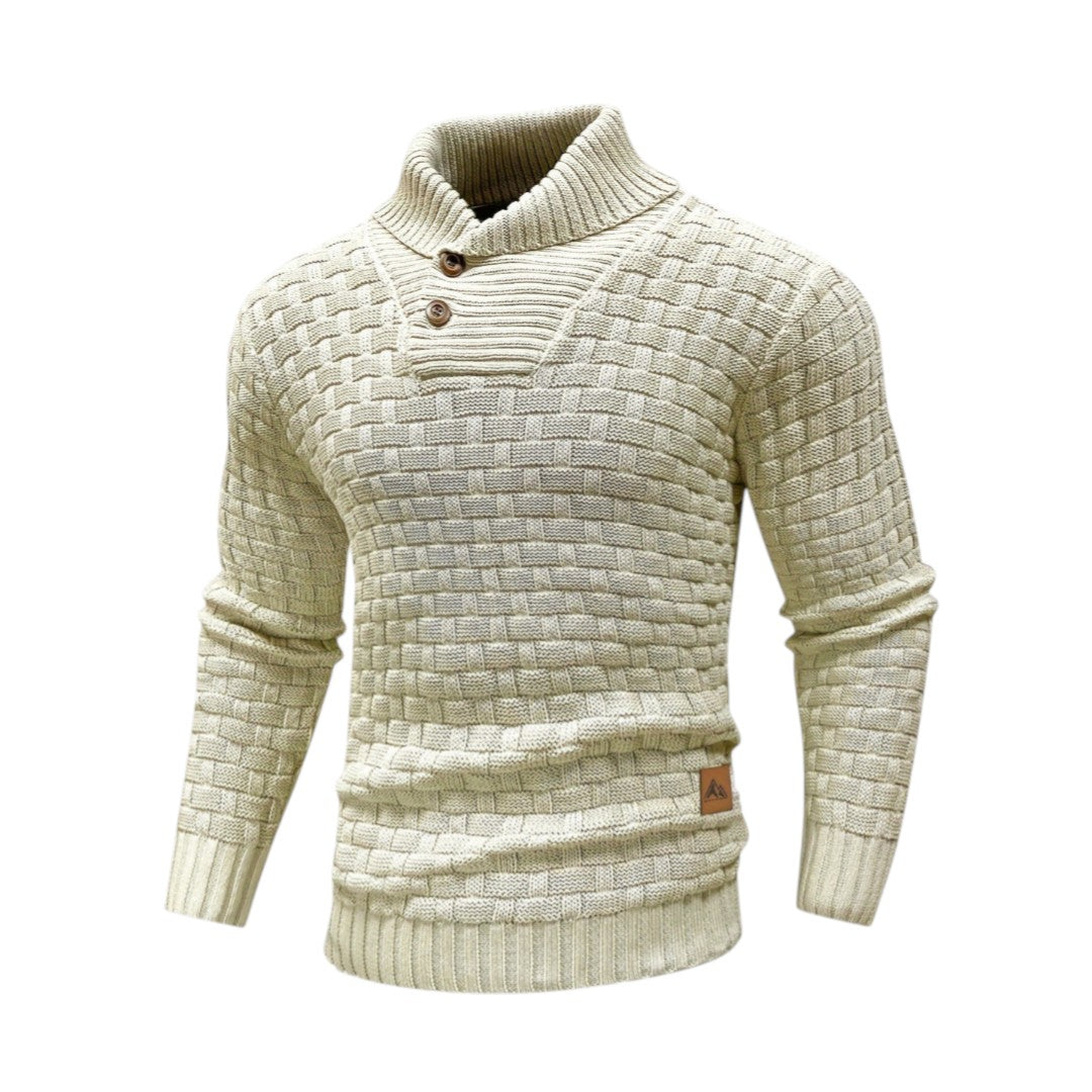Toby | Pull en tricot tissé avec texture douce et style décontracté