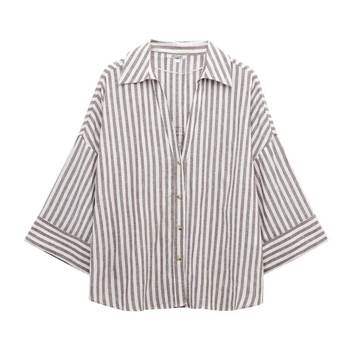 Margaux | Veste courte zippée effet cuir