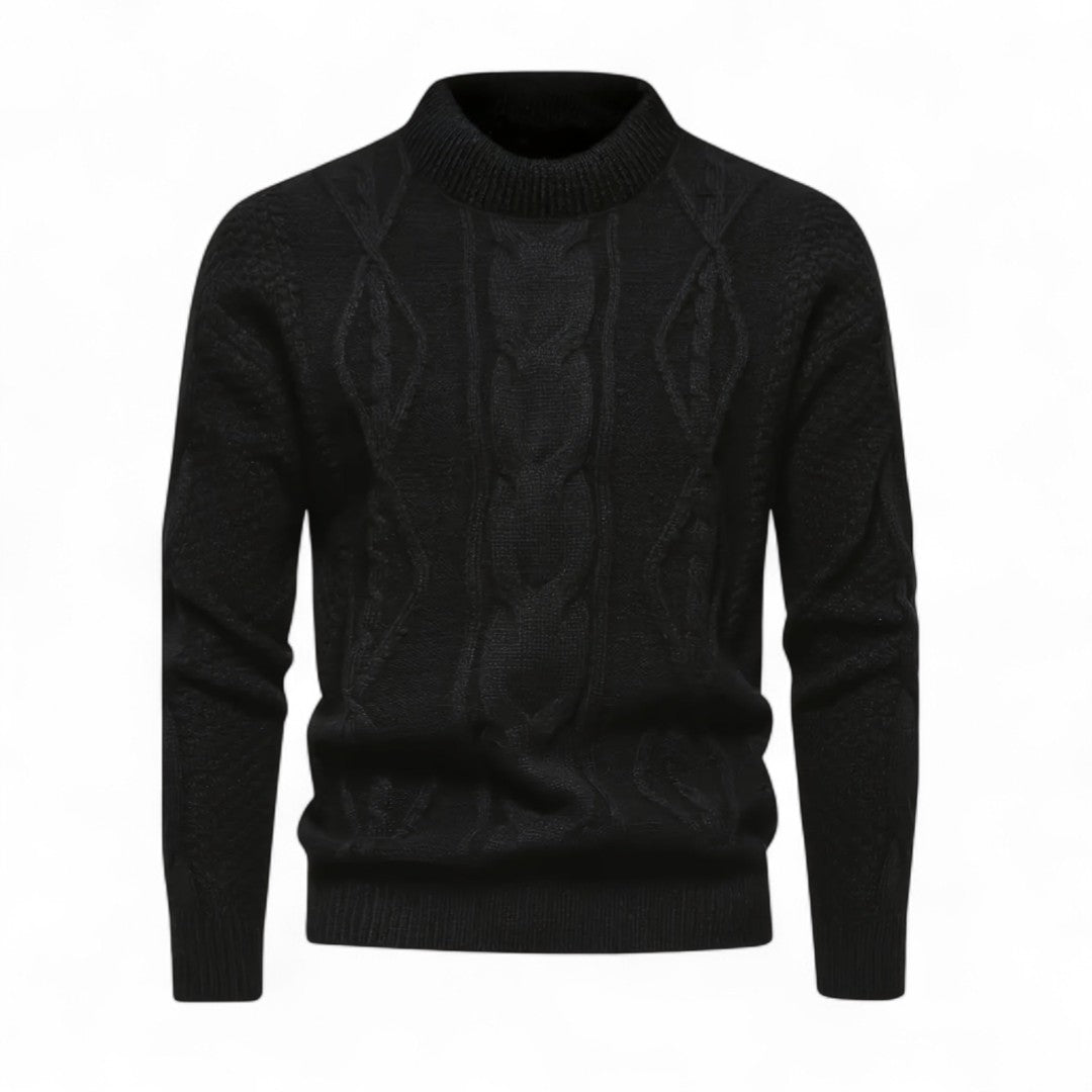 Cameron | Pull en maille torsadée avec texture douce et style intemporel