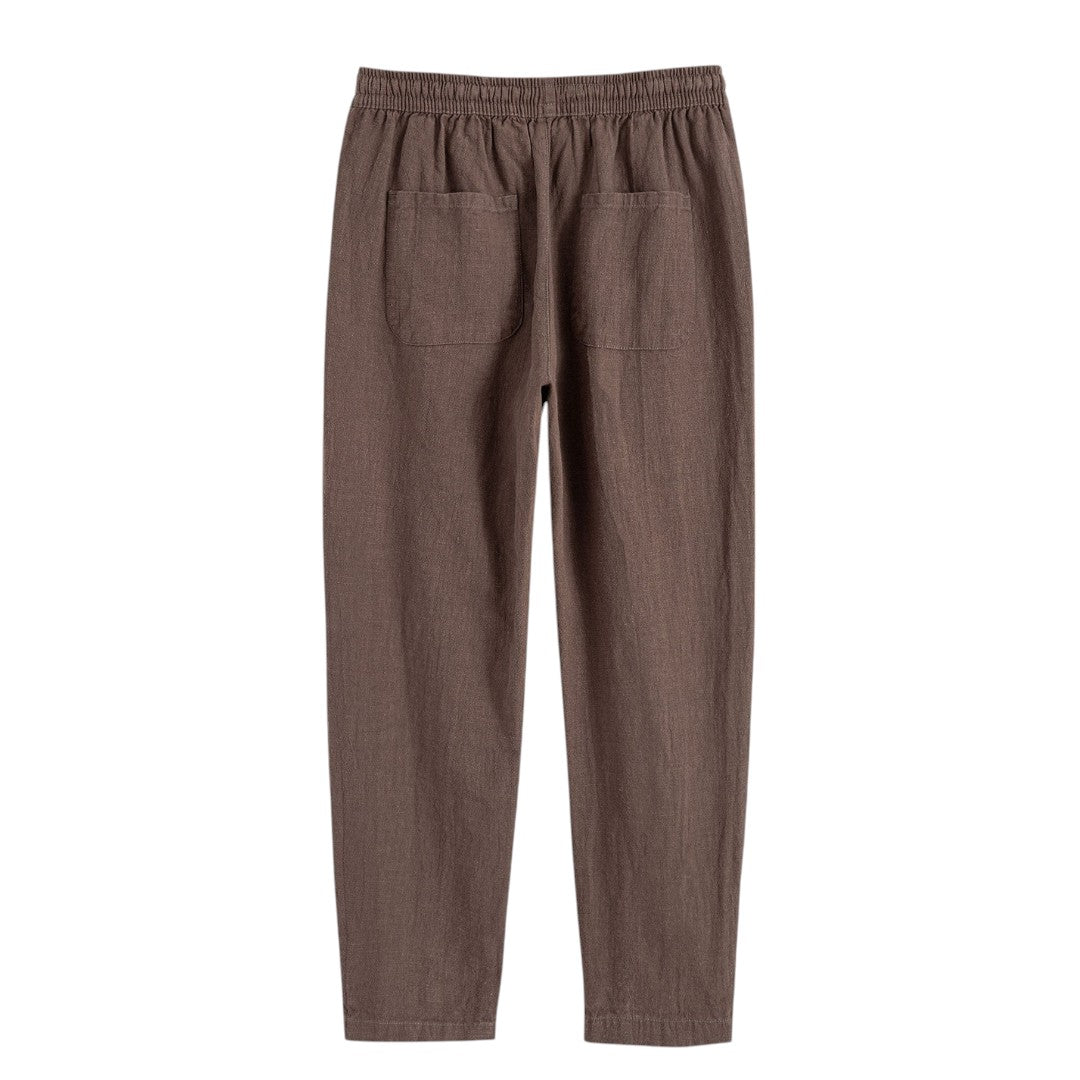 Eli | Chemise en crochet et pantalon à cordon décontracté