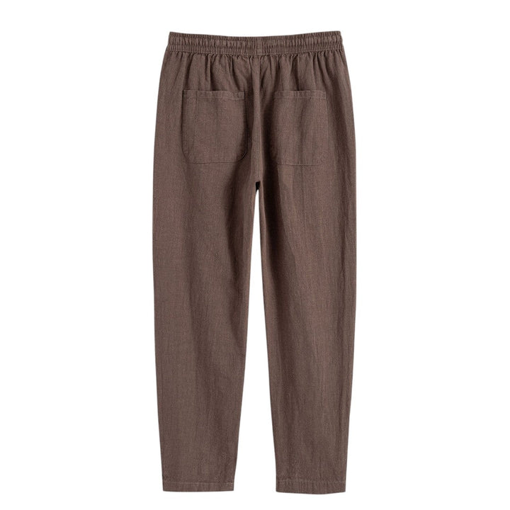 Eli | Chemise en crochet et pantalon à cordon décontracté