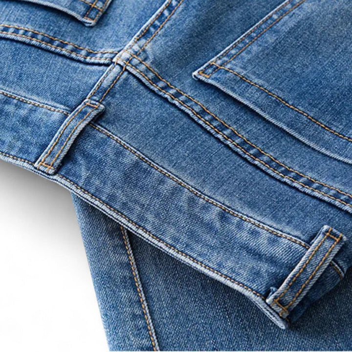 Ava | Pantalons en jean à jambes larges classiques
