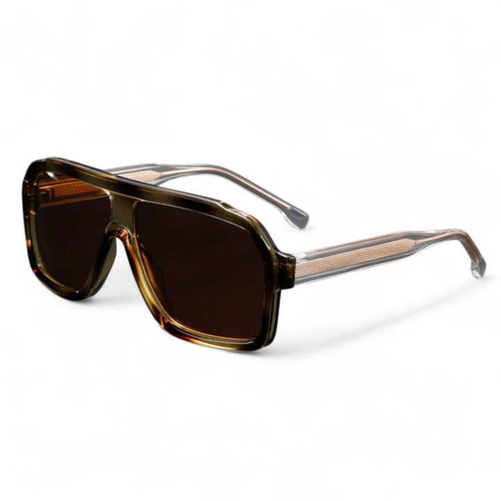 Chloé | Lunettes de Soleil Bouclier à Monture Large