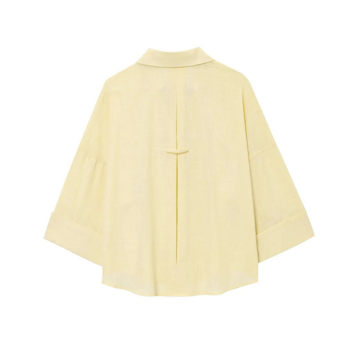 Margaux | Veste courte zippée effet cuir