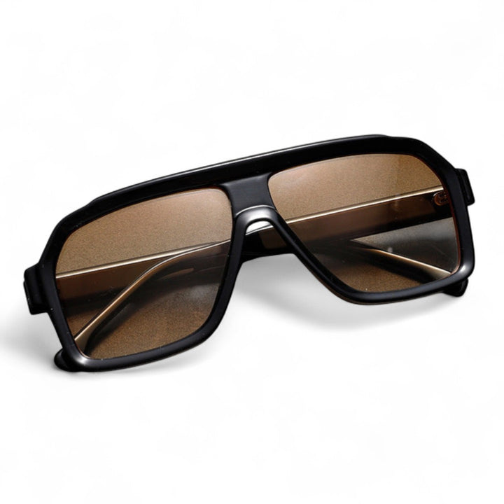 Chloé | Lunettes de Soleil Bouclier à Monture Large