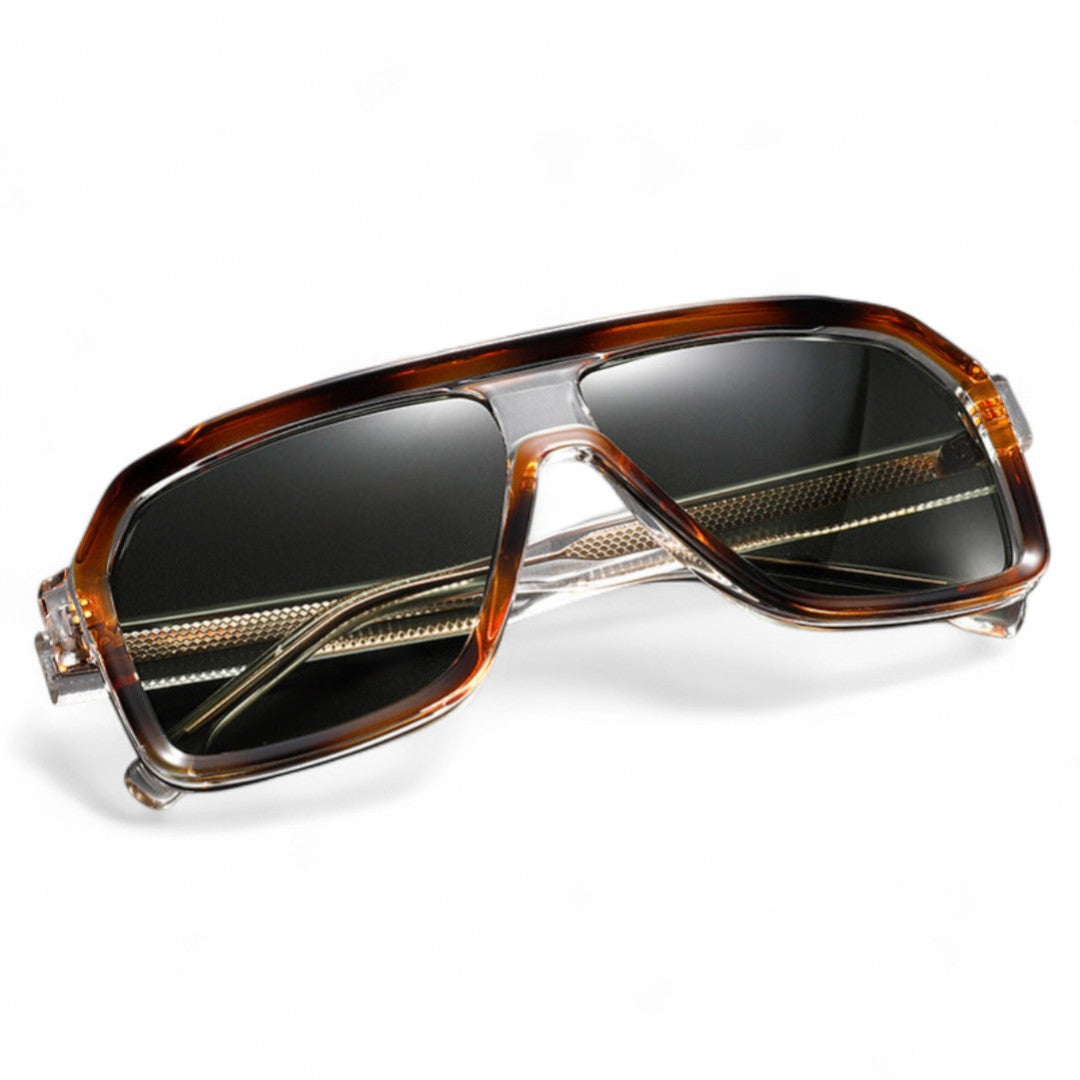 Chloé | Lunettes de Soleil Bouclier à Monture Large