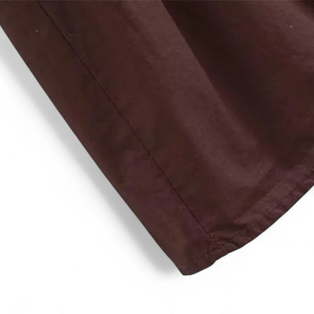 Camille | Robe Longue à Dos Smocké et Encolure Nouée