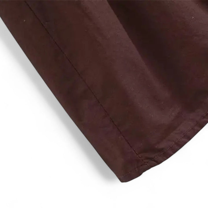 Camille | Robe Longue à Dos Smocké et Encolure Nouée