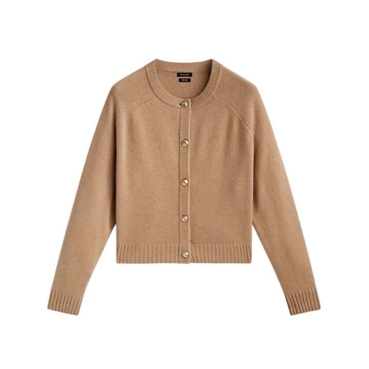 Cardigan en maille coupé Georgia avec boutons en gemmes