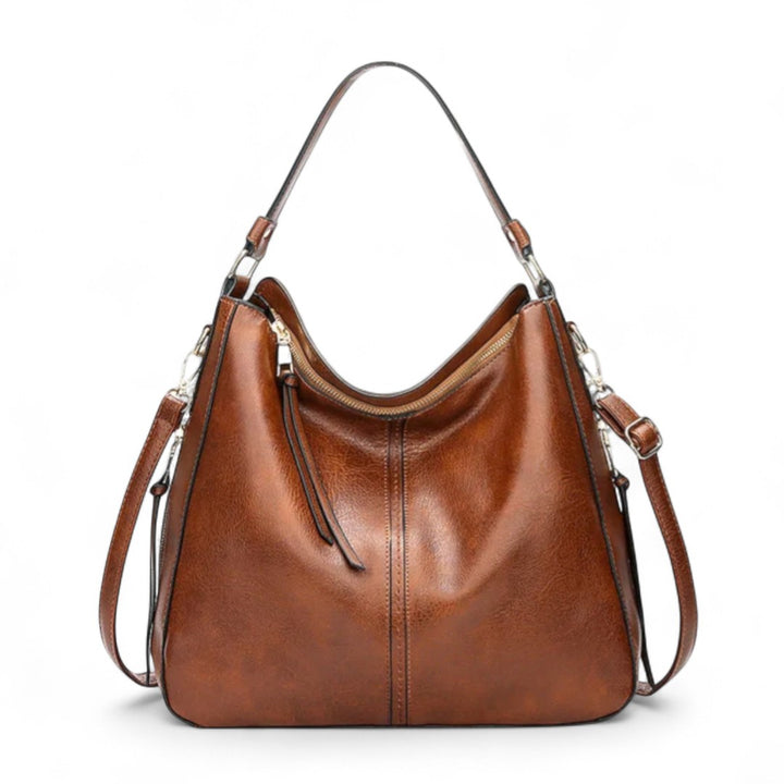 Clémence | Sac hobo souple avec détails zippés élégants