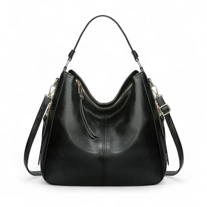 Clémence | Sac hobo souple avec détails zippés élégants