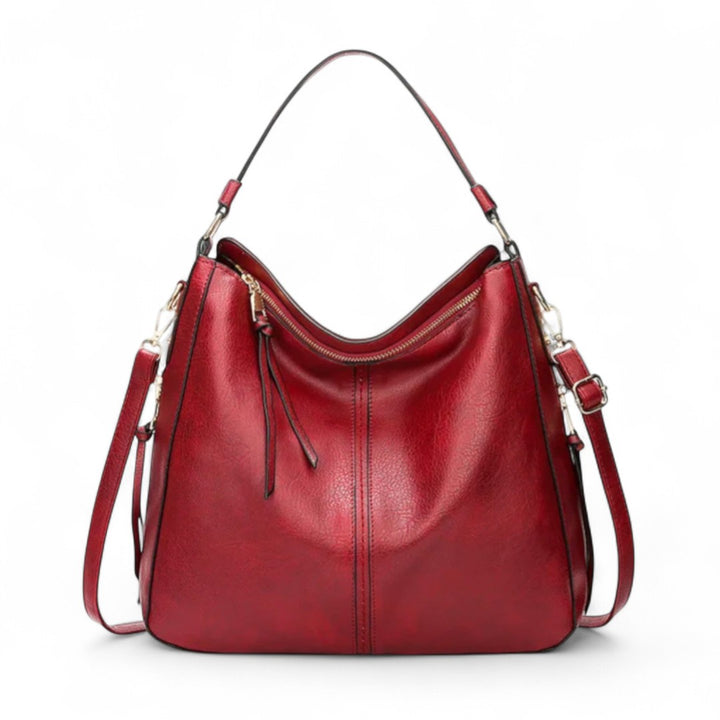 Clémence | Sac hobo souple avec détails zippés élégants