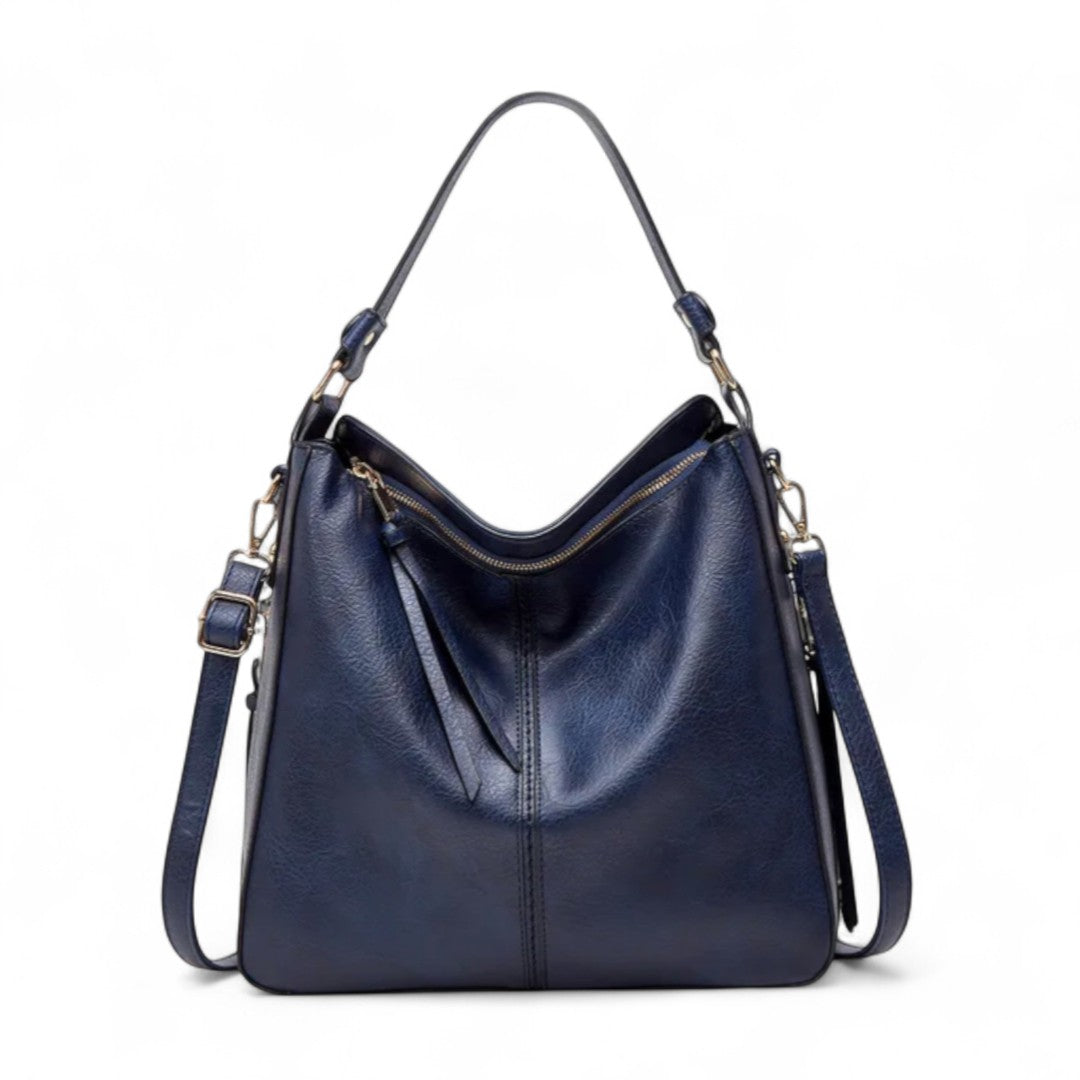 Clémence | Sac hobo souple avec détails zippés élégants