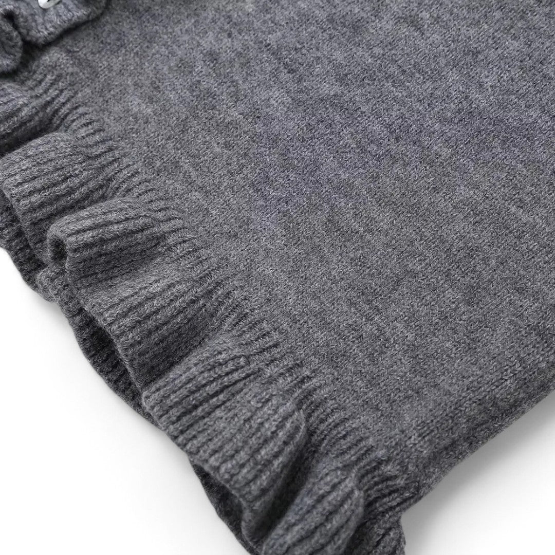 Chloé | Cardigan à boutons avec finition à volants