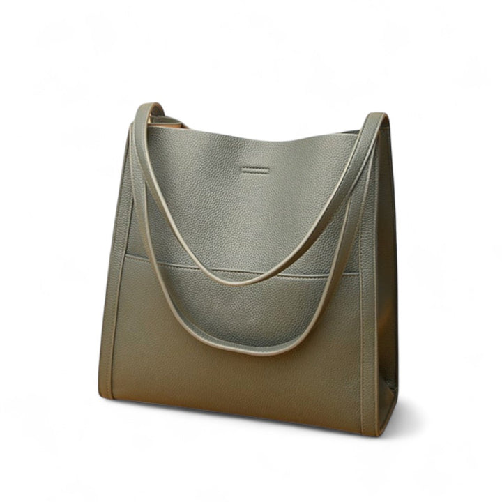 Clémence | Sac Cabas Élégant en Cuir Grainé