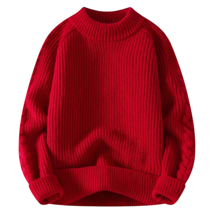 Ashton | Pull en coton classique avec motif intemporel et confort respirant