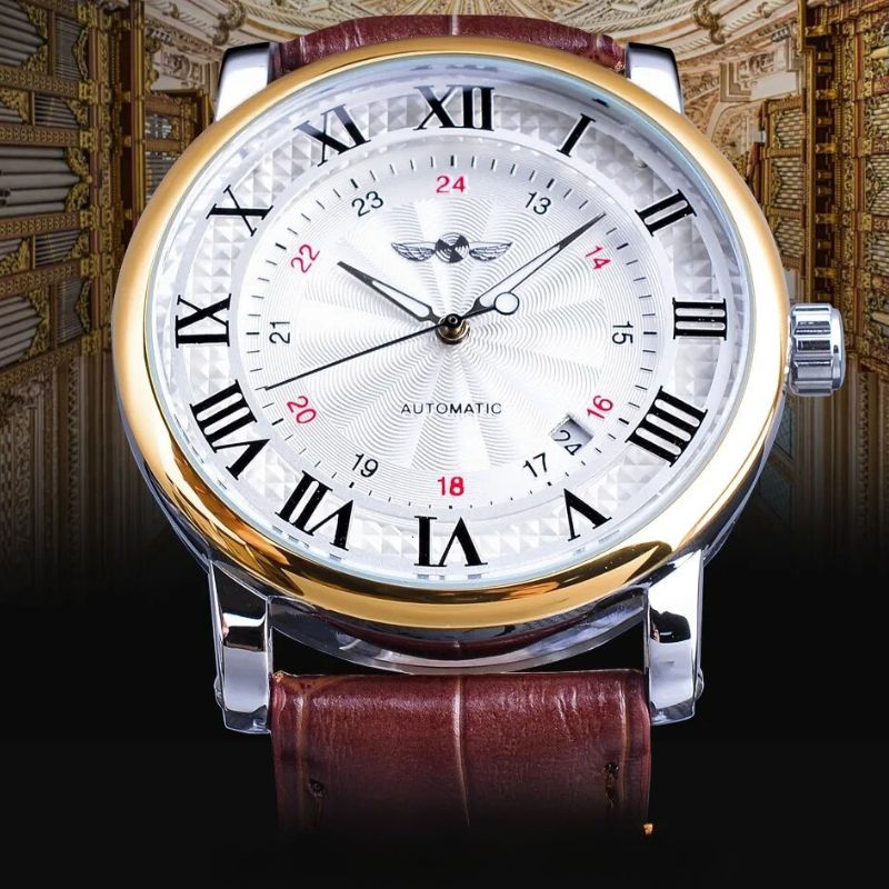 Van Baerle® - Montre Automatique de Luxe en Cuir