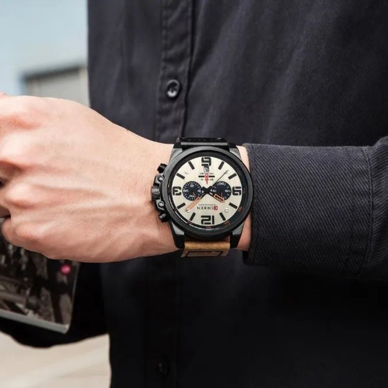 van Baerle® - Montre Quartz de Mode Décontractée