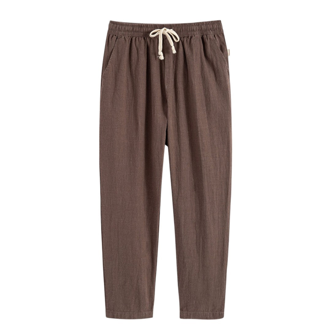 Eli | Chemise en crochet et pantalon à cordon décontracté