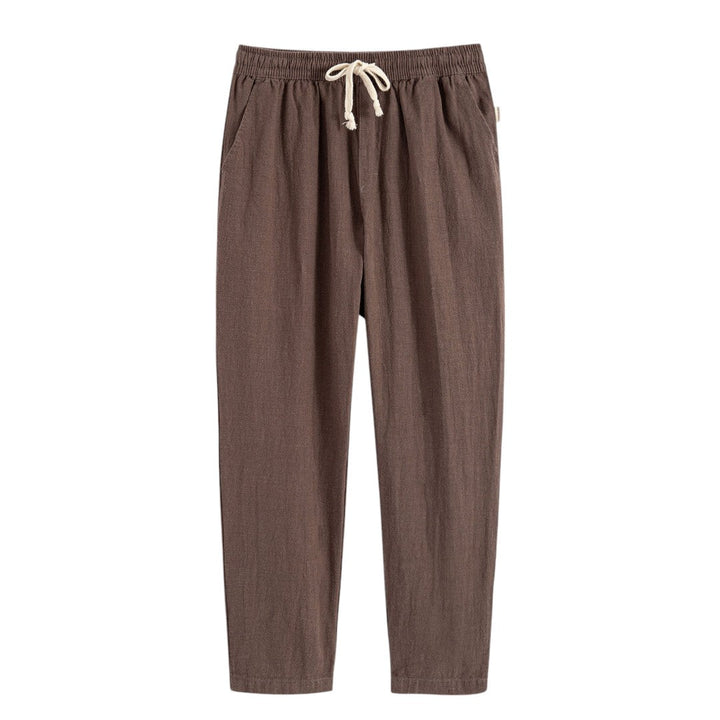 Eli | Chemise en crochet et pantalon à cordon décontracté