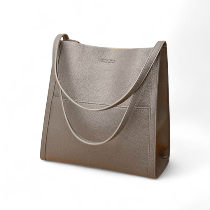 Clémence | Sac Cabas Élégant en Cuir Grainé
