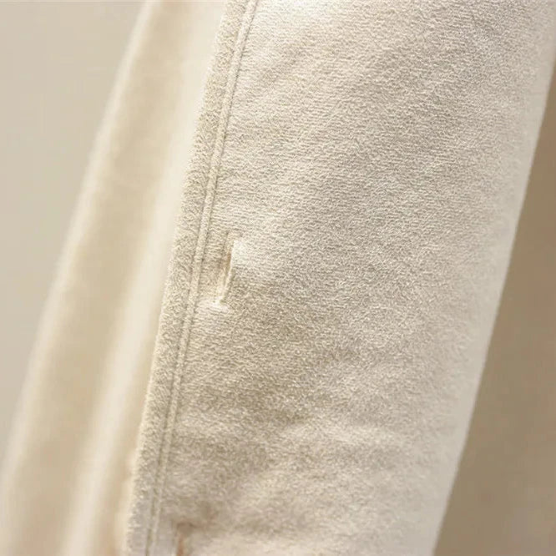 Matilda | Gilet réversible en sherpa doublé et haut en polaire