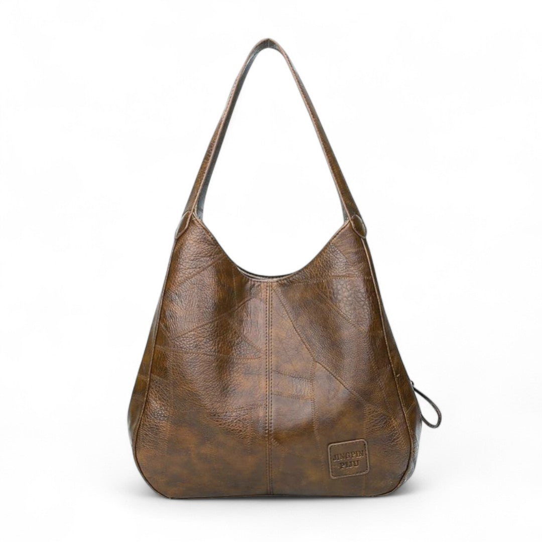 Juliette | Sac Épaule Souple en Cuir Texturé
