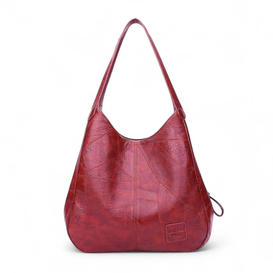 Juliette | Sac Épaule Souple en Cuir Texturé