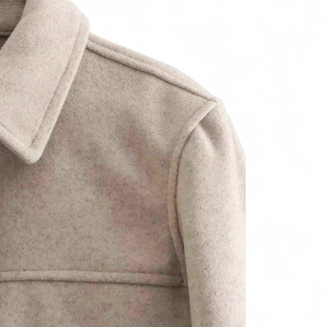 Maëlys | Veste Croppée à Poches Boutonnées