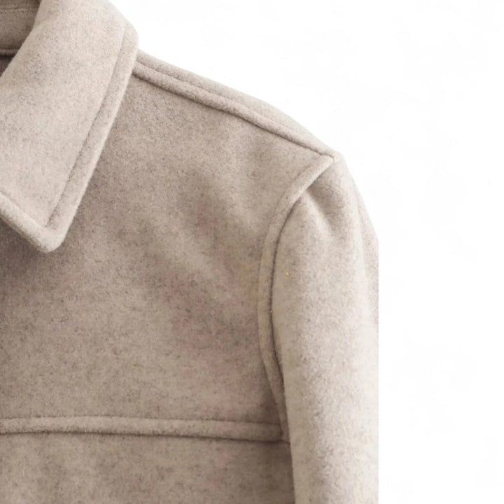 Maëlys | Veste Croppée à Poches Boutonnées