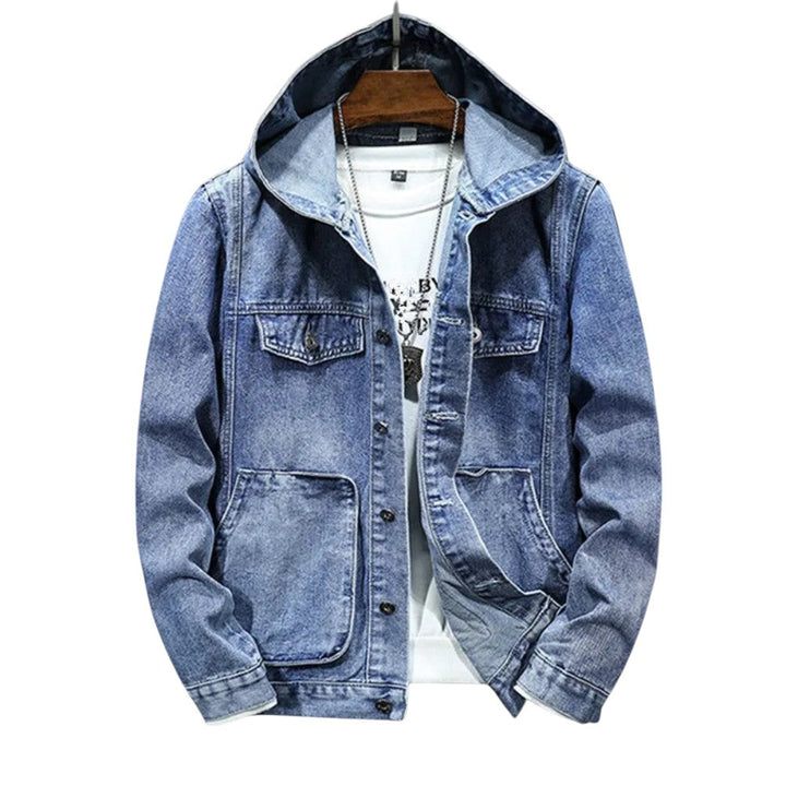 Mason | Veste en jean à capuche avec une touche urbaine