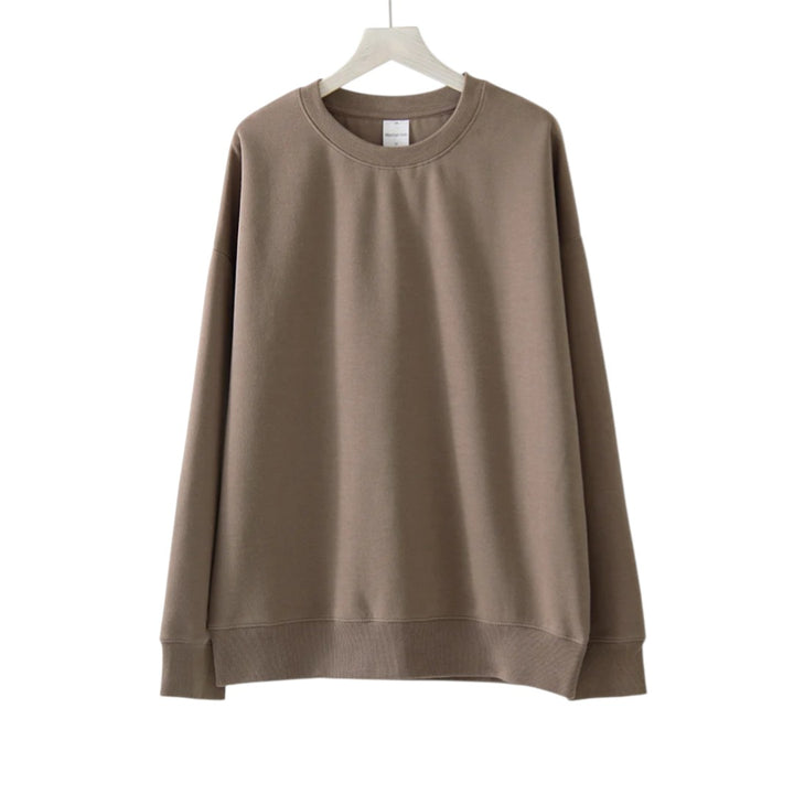 Camille | Pull Douillet à Col Rond Coupe Décontractée