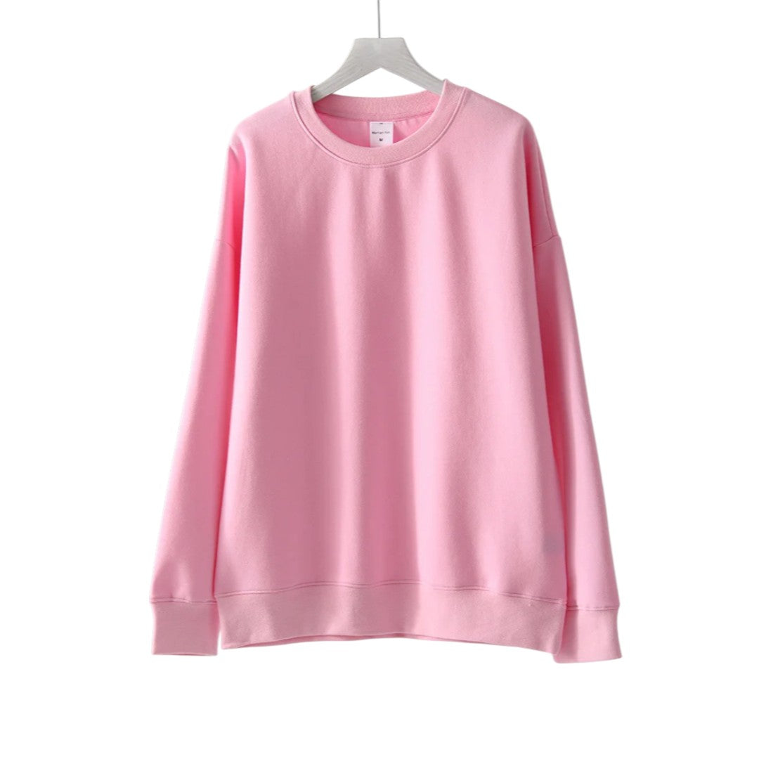Camille | Pull Douillet à Col Rond Coupe Décontractée