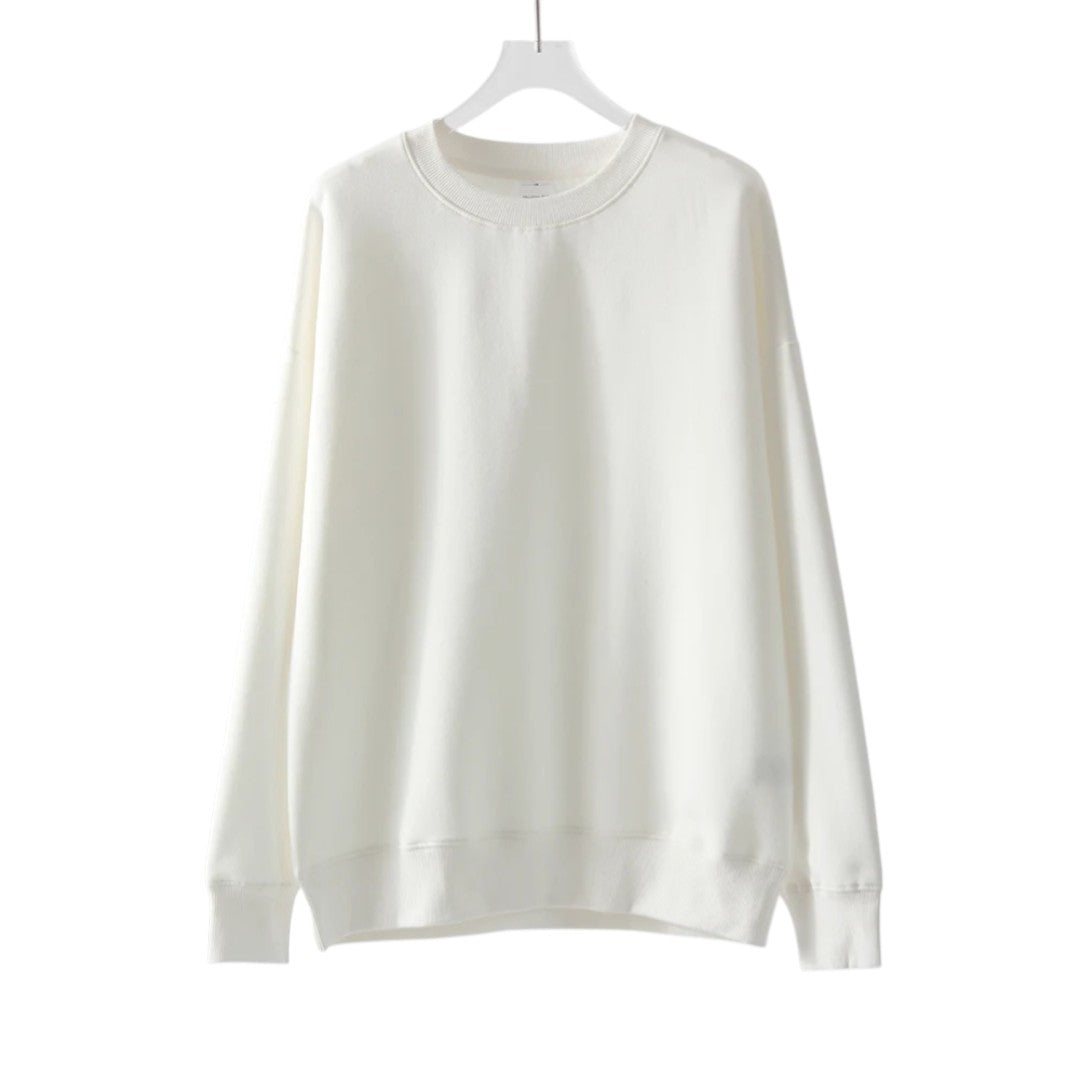 Camille | Pull Douillet à Col Rond Coupe Décontractée