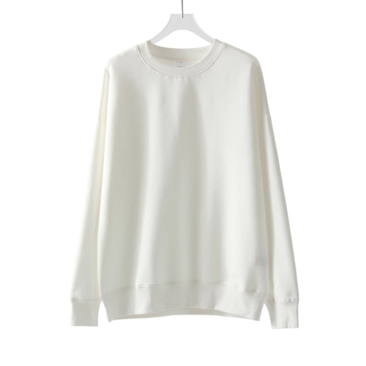 Camille | Pull Douillet à Col Rond Coupe Décontractée