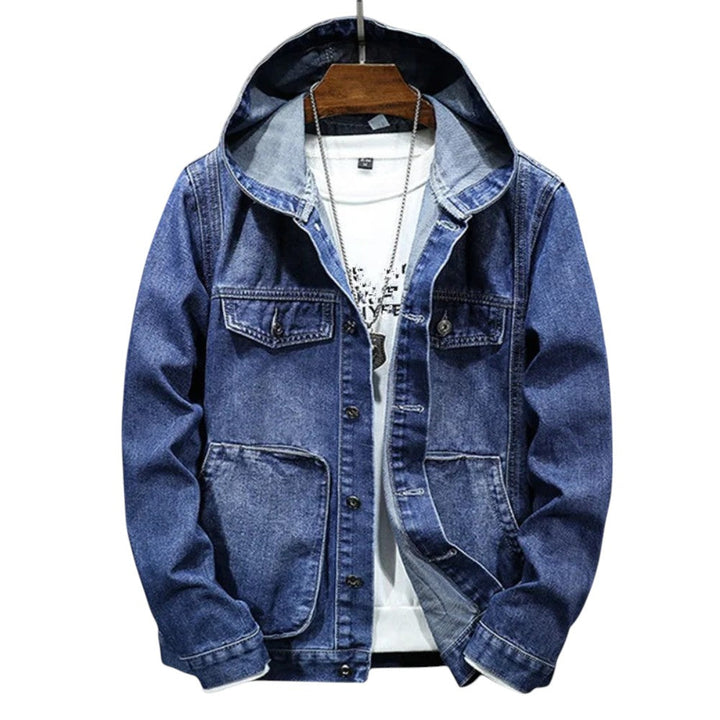 Mason | Veste en jean à capuche avec une touche urbaine