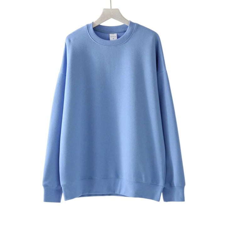 Camille | Pull Douillet à Col Rond Coupe Décontractée