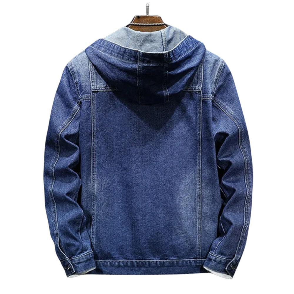 Mason | Veste en jean à capuche avec une touche urbaine